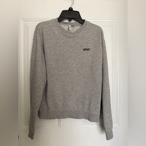 Gray Crewneck Sweater - Women's Casual Pullover